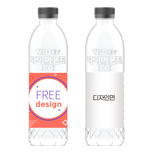 다이아몬드EC 500mL 라벨인쇄 생수